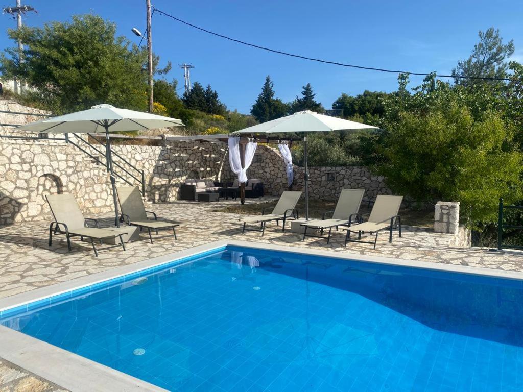 Villa Skyfall Kalamítsi 외부 사진